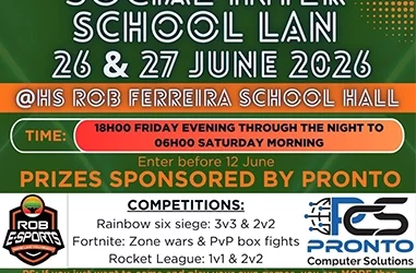 Social Inter School LAN: 26 & 27 June 2026